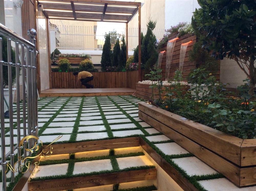 فلاور باکس -طراحی فضای سبز چهار باغ